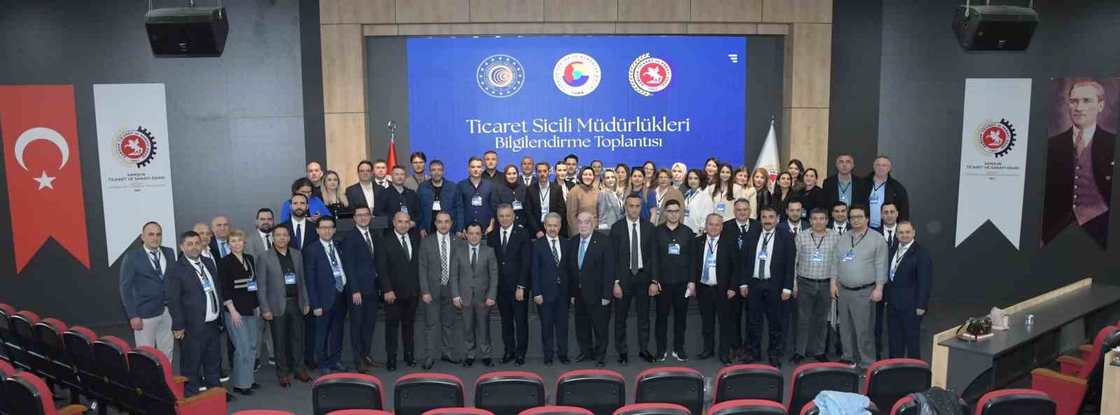 Ticaret Sicili M&uuml;d&uuml;rl&uuml;kleri Karadeniz B&ouml;lgesi Bilgilendirme Toplantısı
