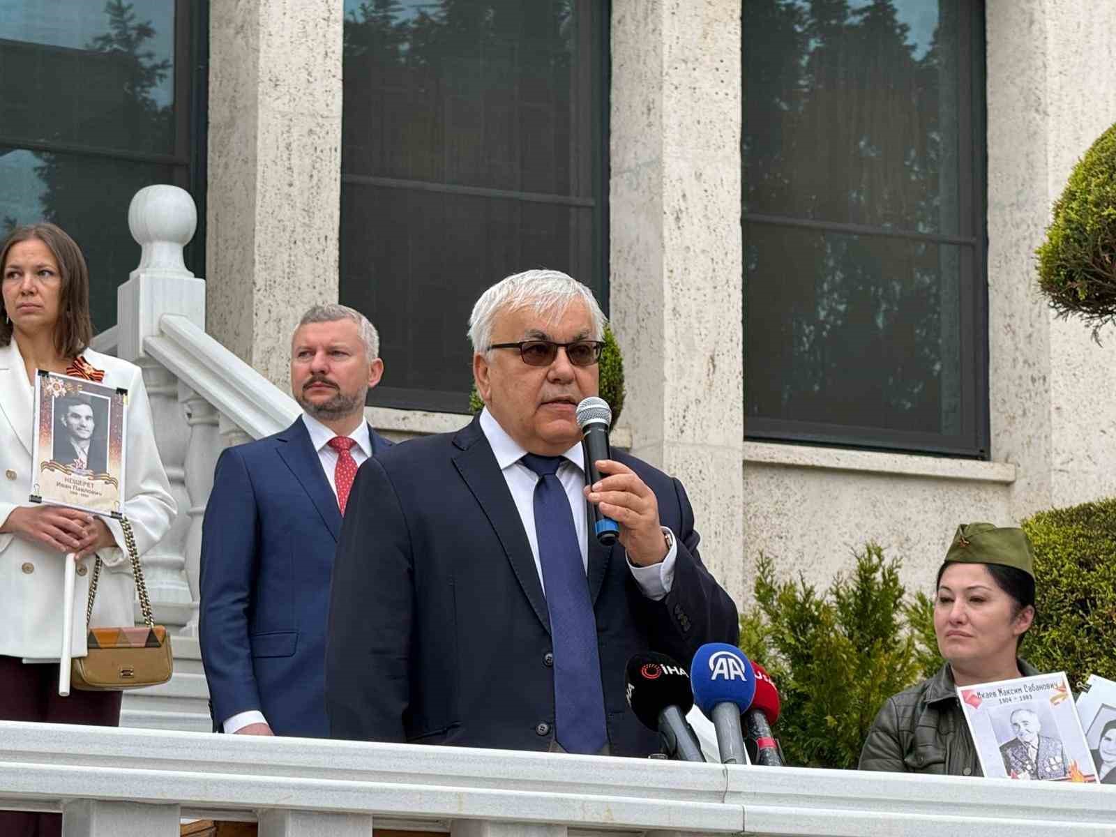 Rusya&rsquo;nın Ankara B&uuml;y&uuml;kel&ccedil;iliği&rsquo;nde "Zafer G&uuml;n&uuml;" kutlandı
