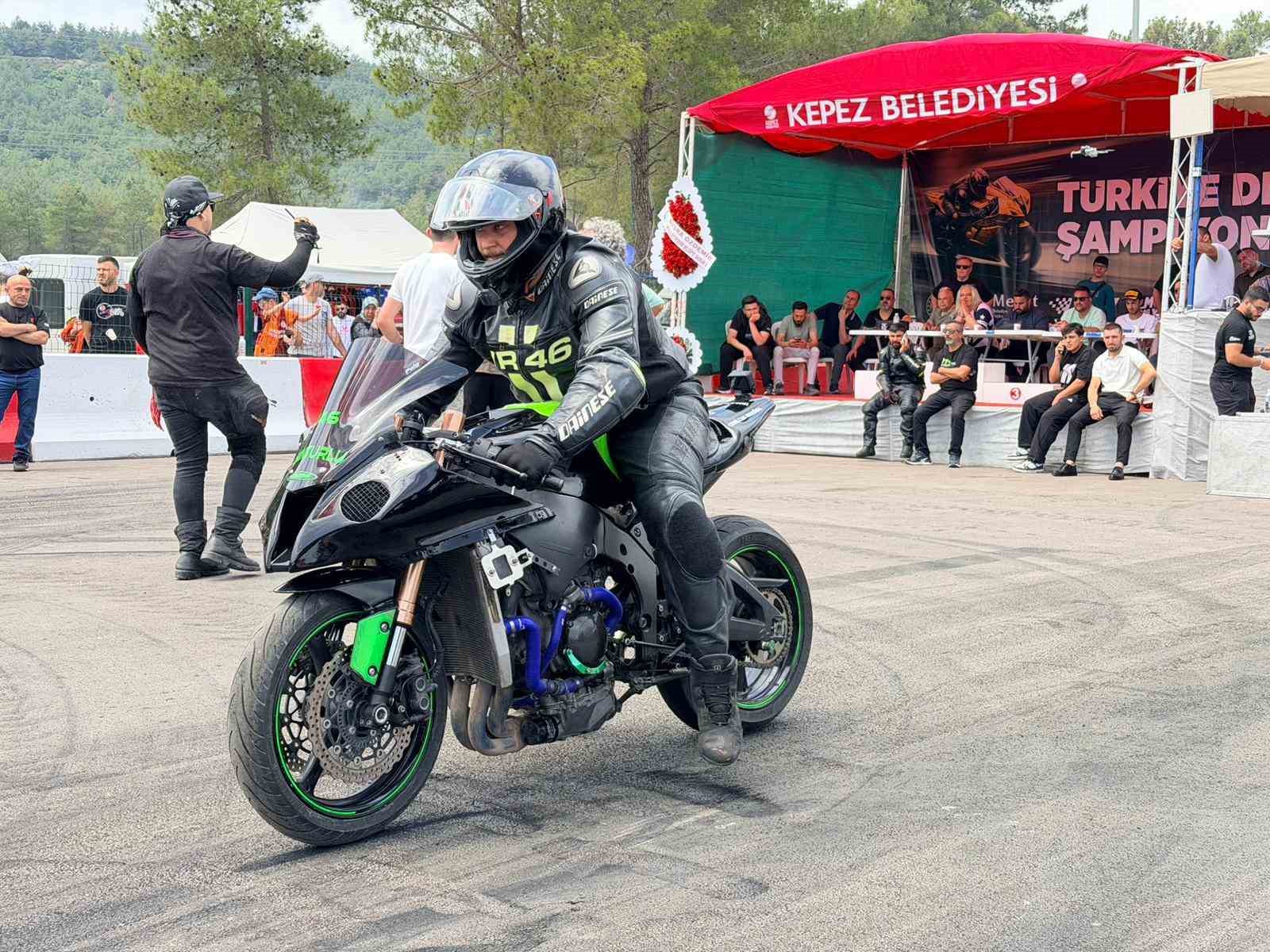 Kepez&rsquo;de motodrag heyecanı başladı
