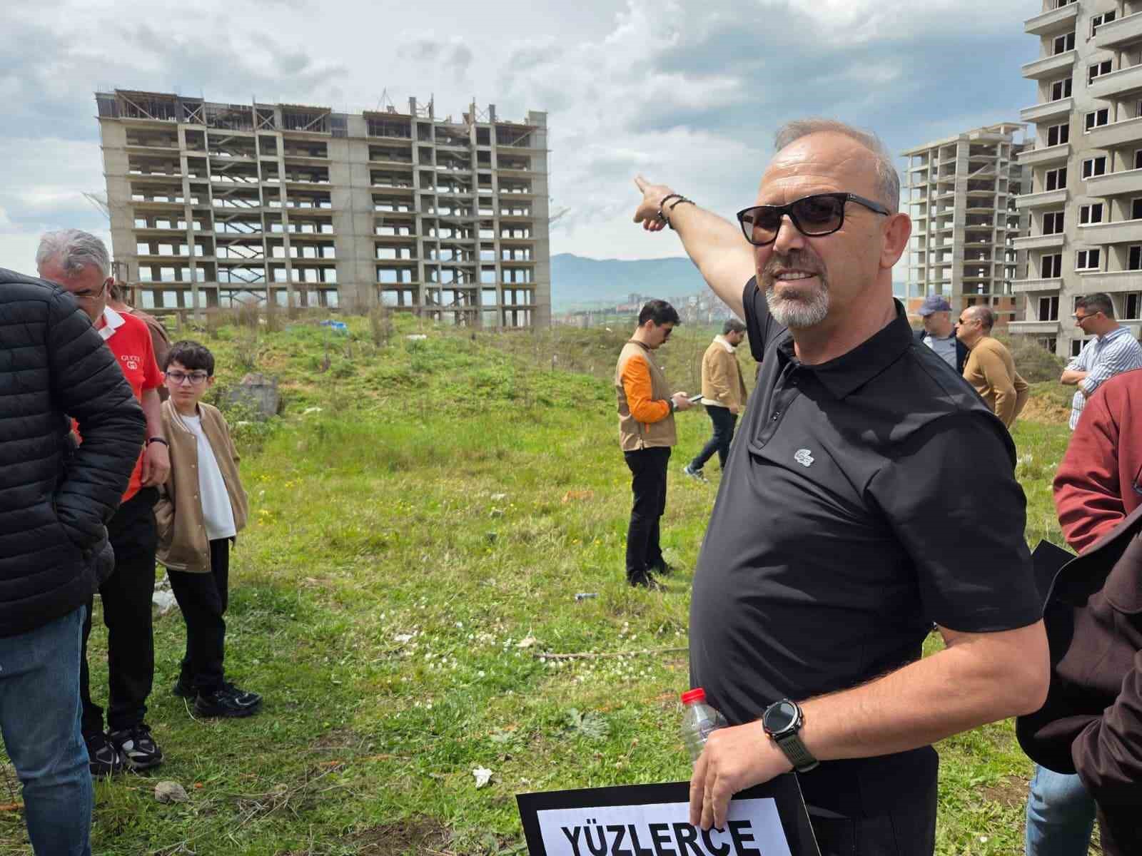 10 yıldır tamamlanamayan 543 dairelik sitede Karadeniz fıkrası gibi durum: Tapu var, bina yok