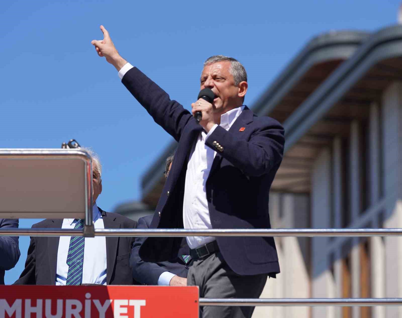 CHP Genel Başkanı Özel: "Çayın kilosu 40 lira olmalıdır"