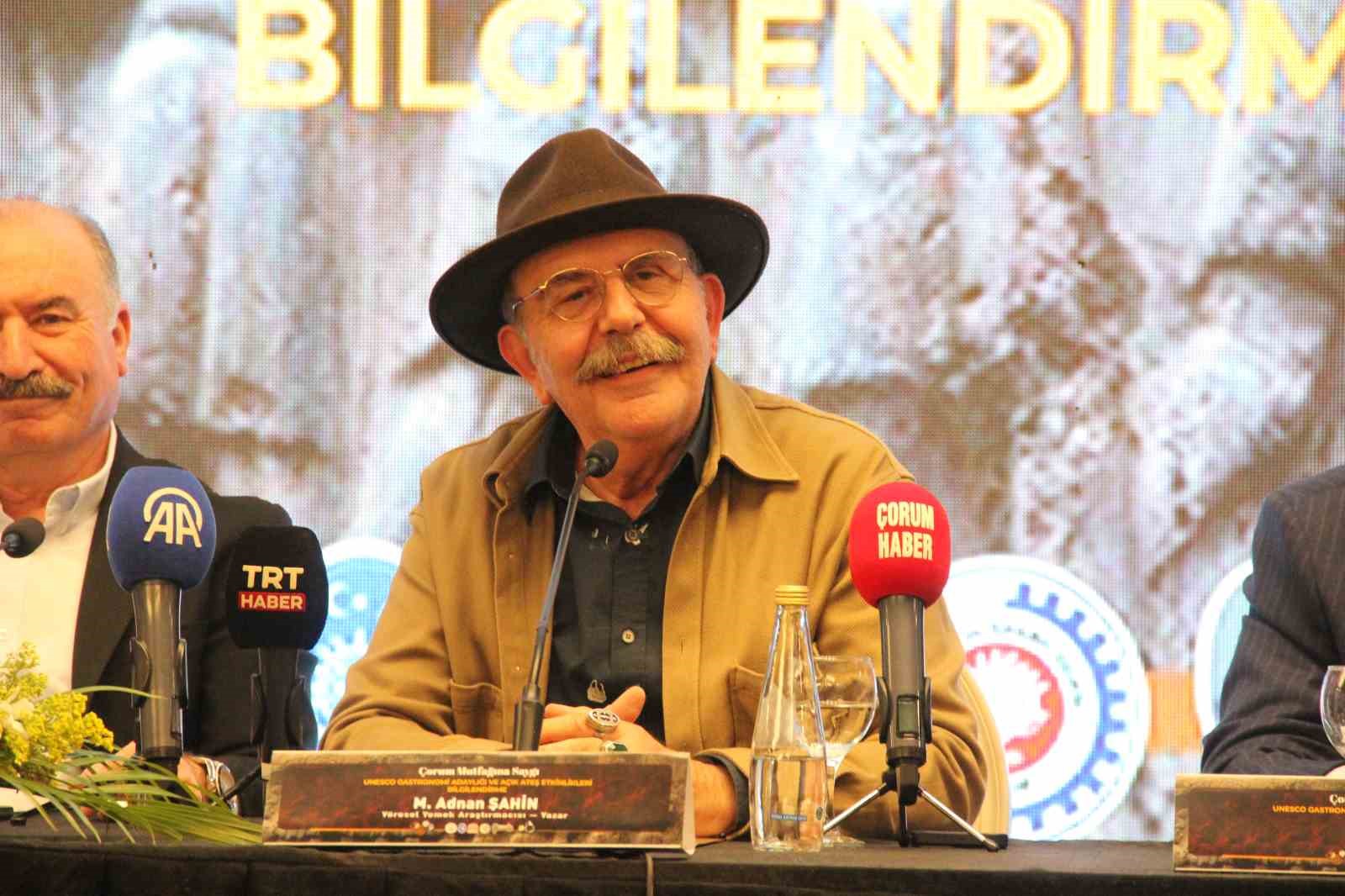 &Ccedil;orum&rsquo;da UNESCO gastronomi şehri olma hazırlıkları s&uuml;r&uuml;yor
