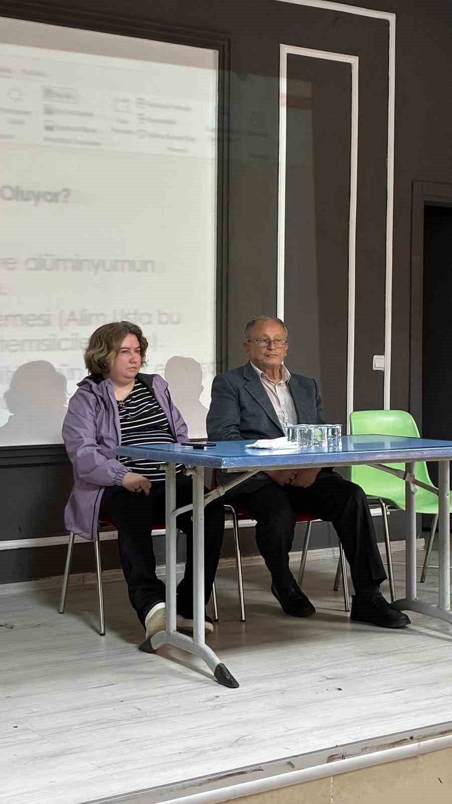 "Ben Her Yerde Varım" projesiyle kalaycılık mesleği öğrencilere tanıtıldı
