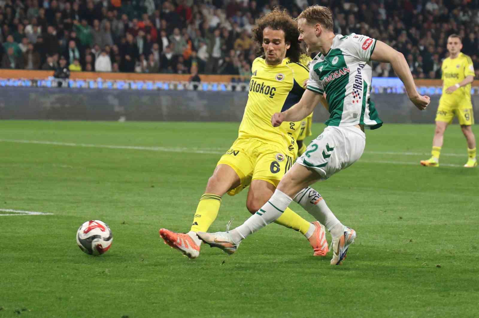 Trendyol S&uuml;per Lig: Konyaspor: 0 - Fenerbah&ccedil;e: 3 (Ma&ccedil; sonucu)
