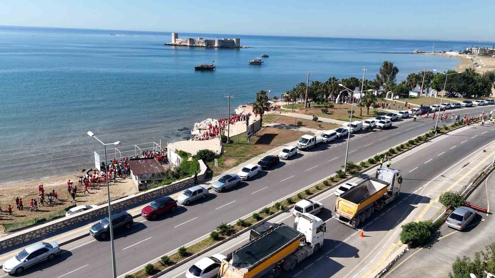 Mersin&rsquo;de Ultra Maraton heyecanı: Sporcular antik kentler arasında yarıştı
