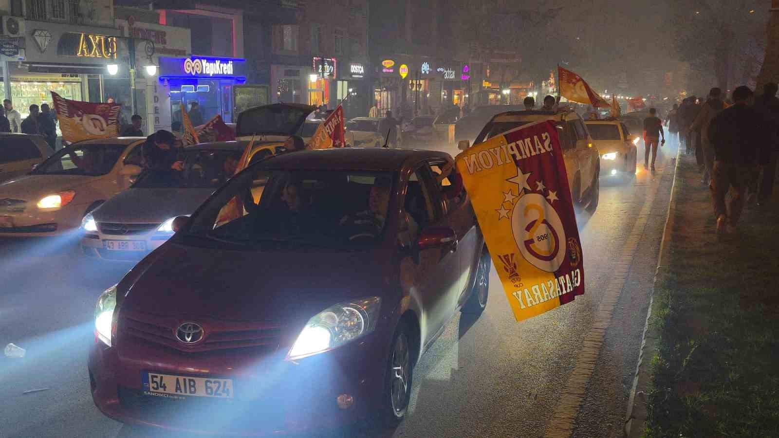 Galatasaray’ın 26. Şampiyonluğu Kütahya’da coşkuyla kutlandı