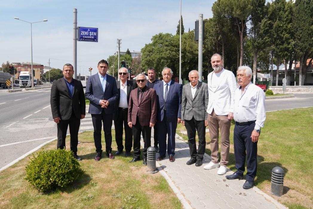 Şakran’da ahde vefa: Eski başkanlar Refik Ertem ve Zeki Şen’in isimleri caddelere verildi