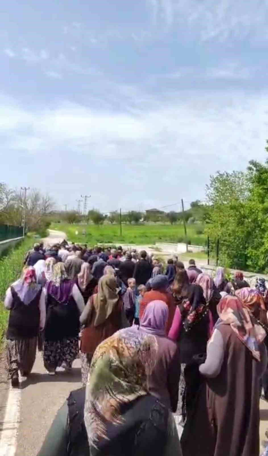 Ankara’da yağmur ve şükür duası yapıldı