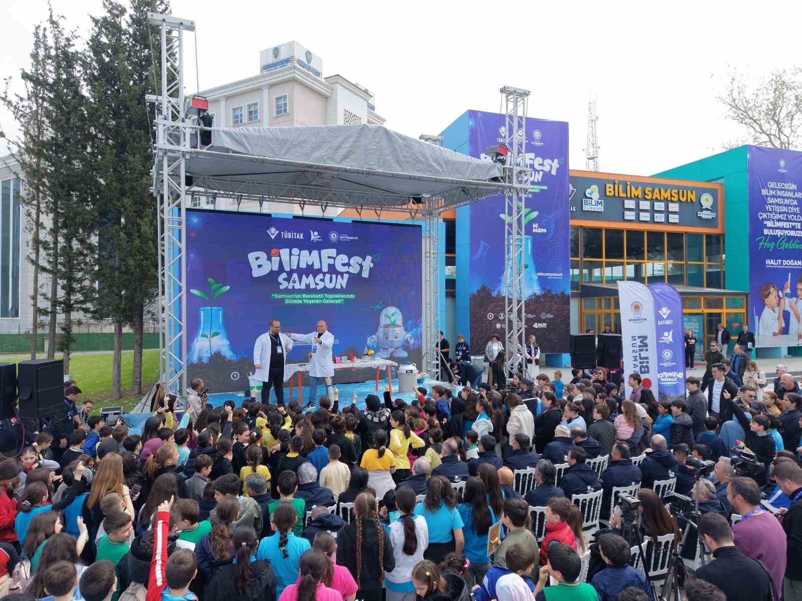 Bilimfest ile Samsun’da bilim ve teknoloji şöleni
