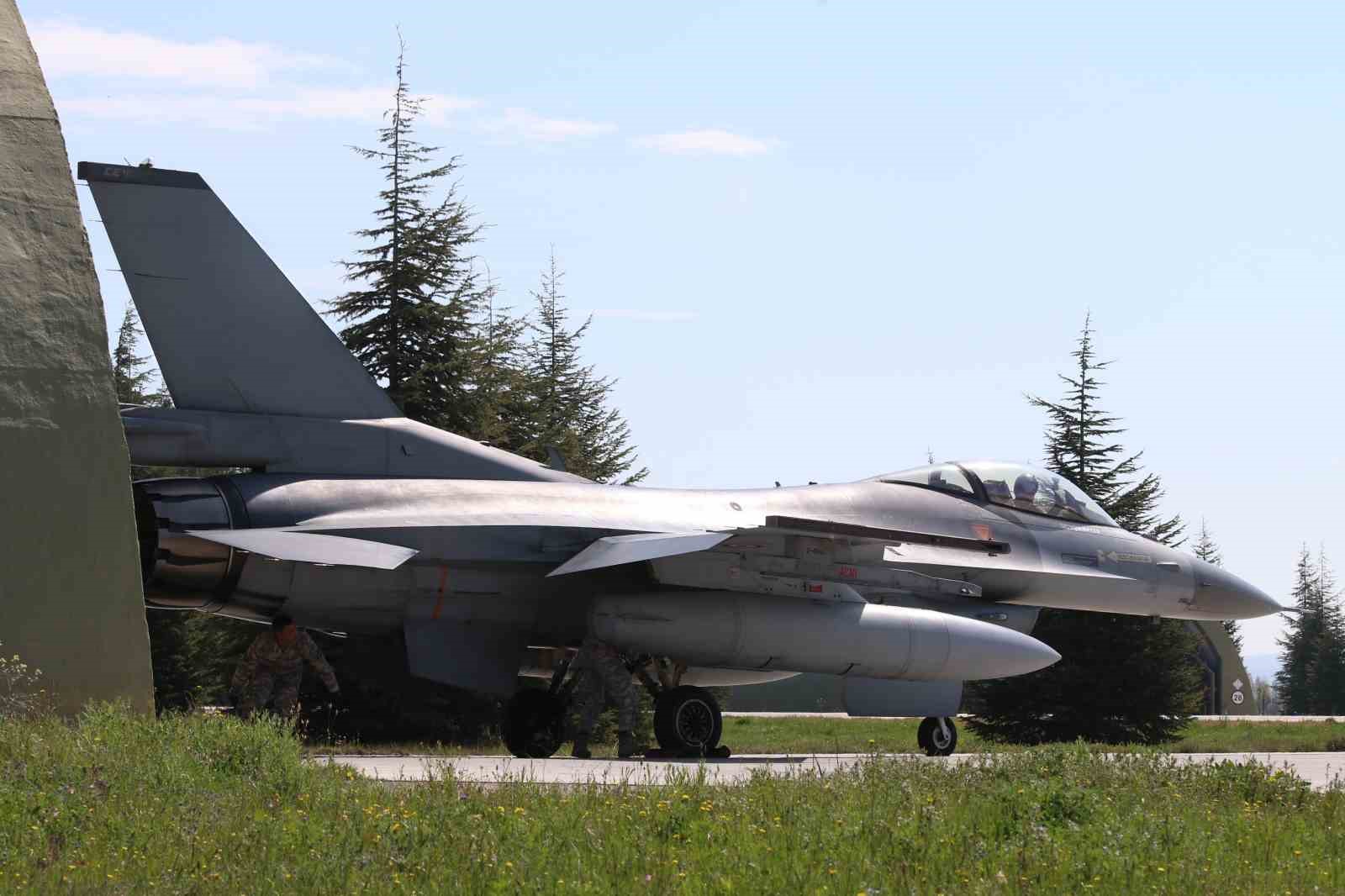Efes 2026 için F-16’lar Eskişehir’den böyle havalandı