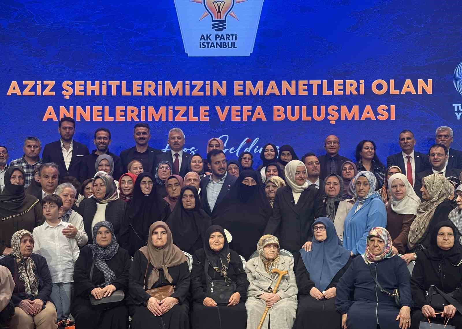 Anneler Günü’nde şehit annelerine vefa programı