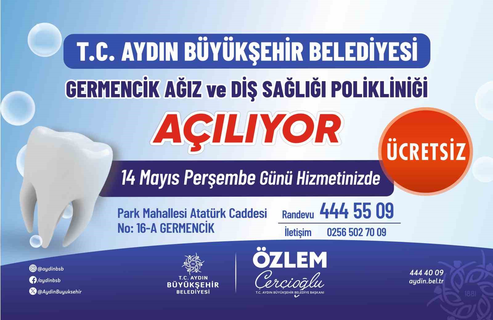 Germencik Ağız Ve Diş Sağlığı Polikliniği hizmete açılıyor
