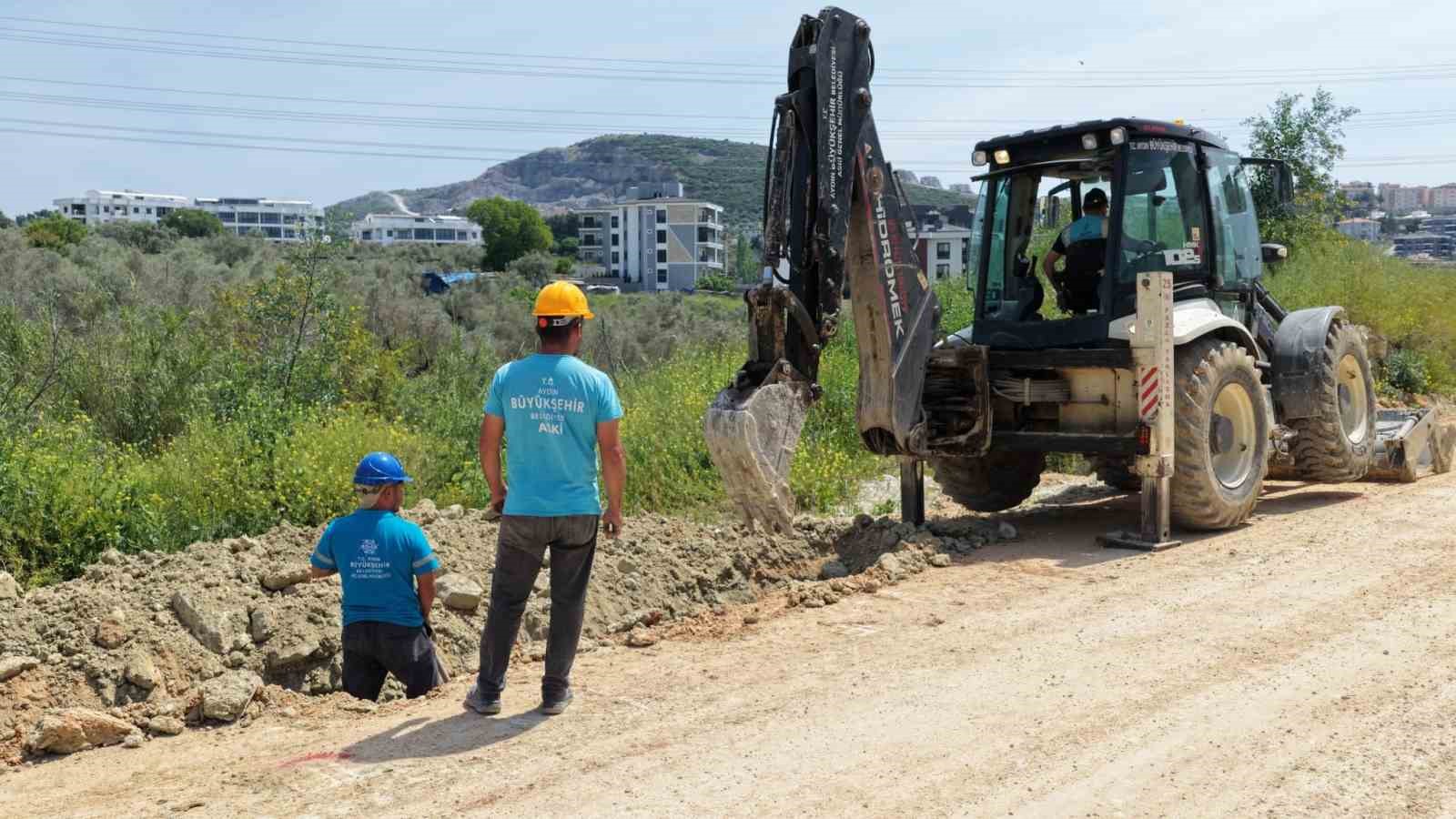 Aydın Büyükşehir’den Kuşadası’na altyapı yatırımı