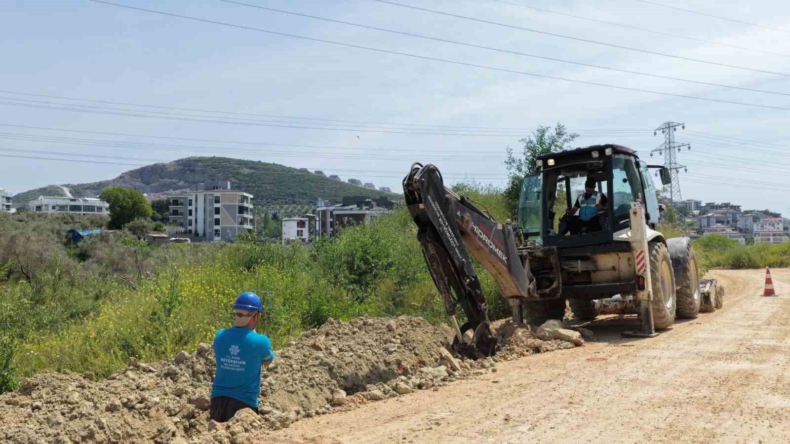 Aydın B&uuml;y&uuml;kşehir&rsquo;den Kuşadası&rsquo;na altyapı yatırımı
