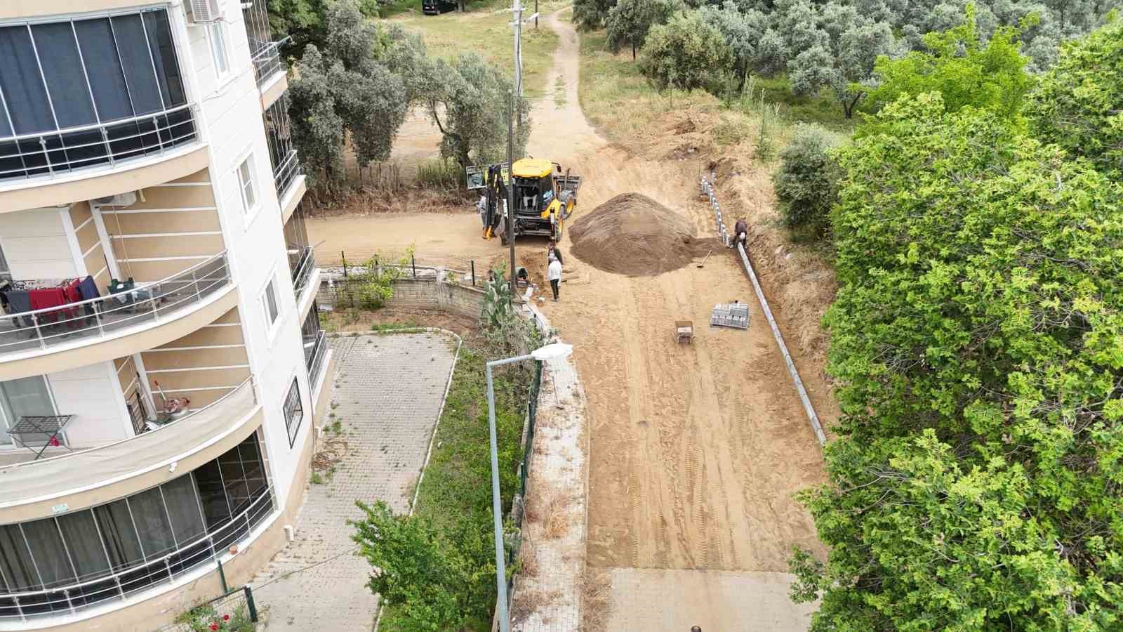 Bozdoğan&rsquo;da Madran Yayla yolunda &ccedil;alışmalar tamamlandı
