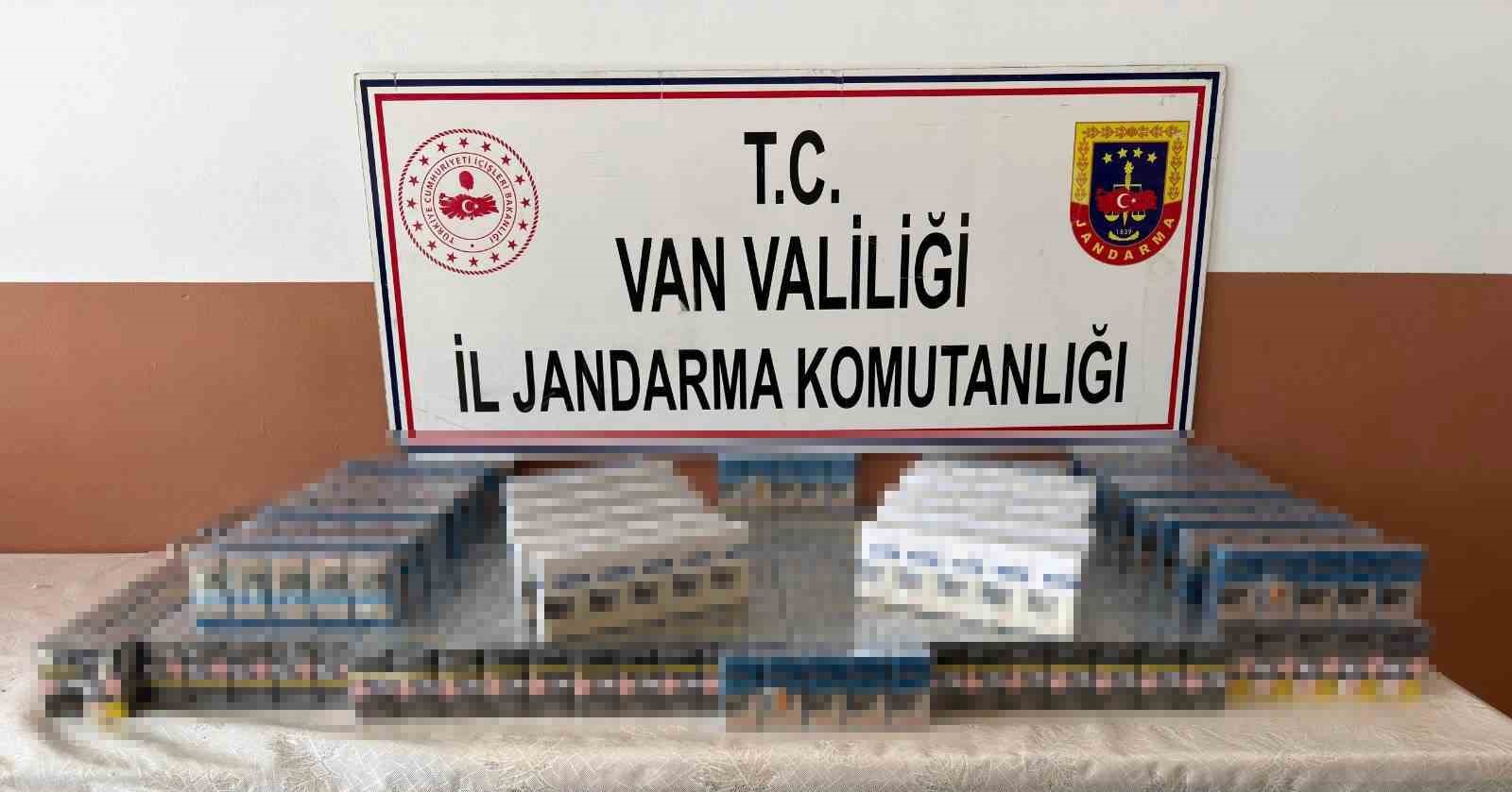 Van’da 21 milyon TL değerinde gümrük kaçağı malzeme ele geçirildi