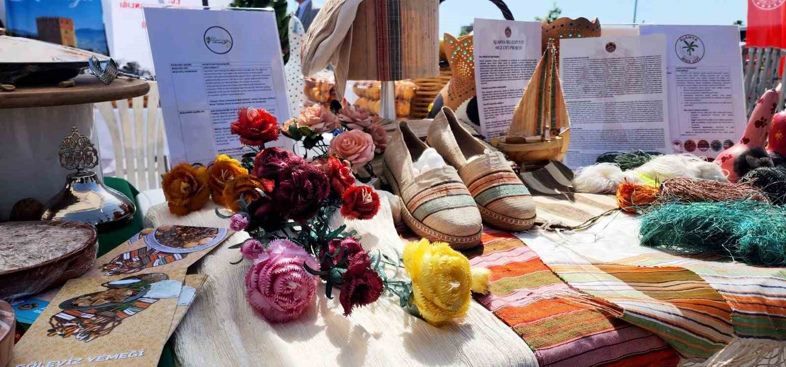Alanya&rsquo;nın y&ouml;resel değerleri Antalya&rsquo;da g&ouml;r&uuml;c&uuml;ye &ccedil;ıktı

