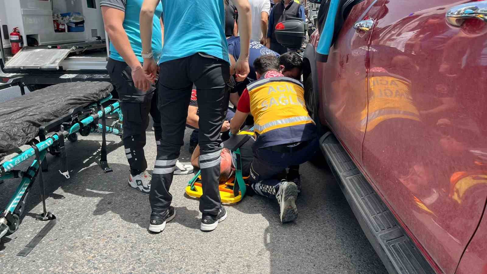 Menteşe&rsquo;de trafik kazası: 1 yaralı
