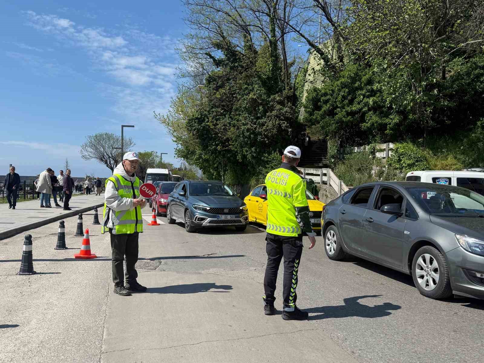 Zonguldak&rsquo;ta &ouml;zel bireylerden trafik denetimi
