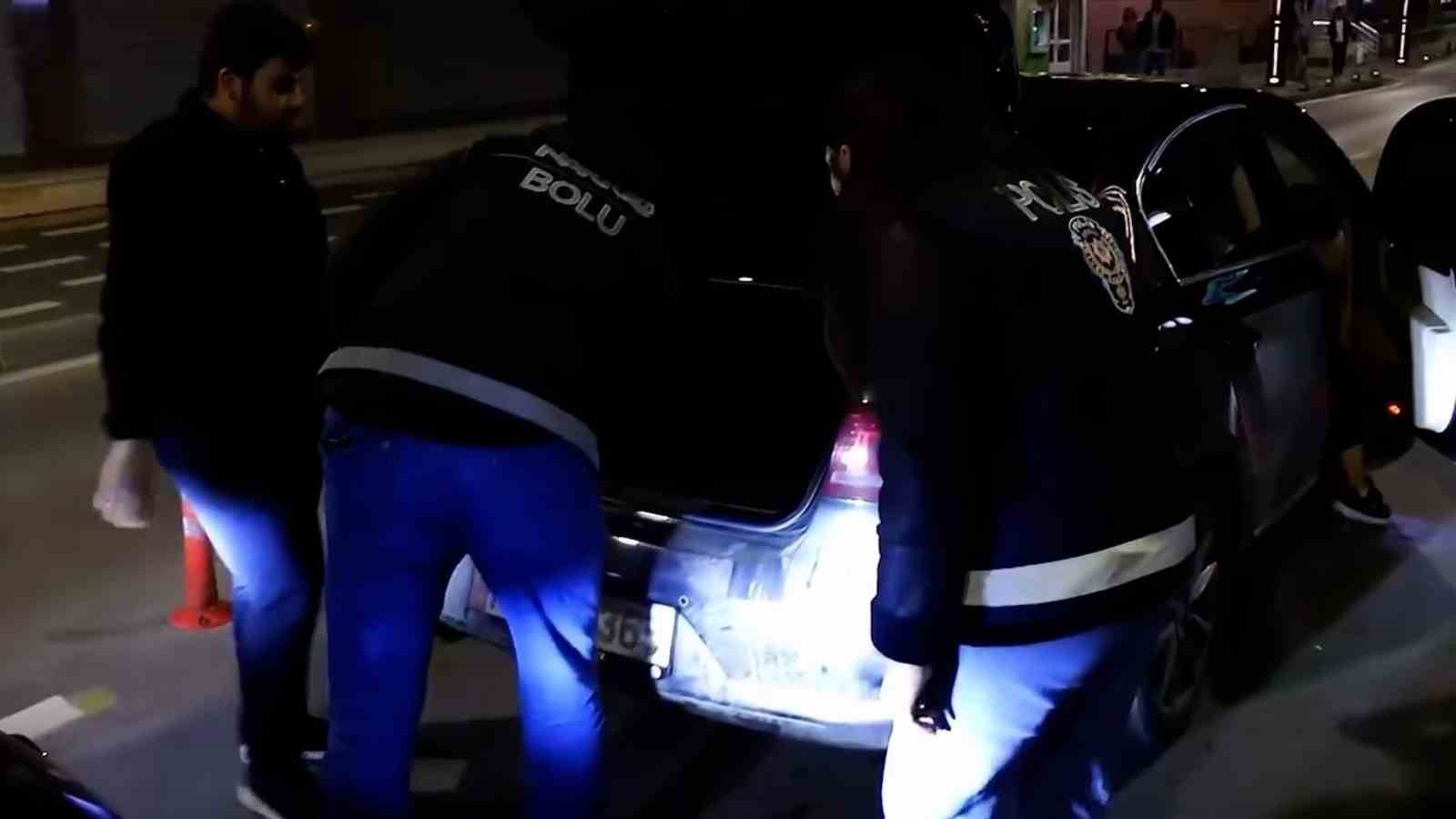 Bolu&rsquo;da bir haftada d&uuml;zenlenen operasyonlarda 176 kişi g&ouml;zaltına alındı
