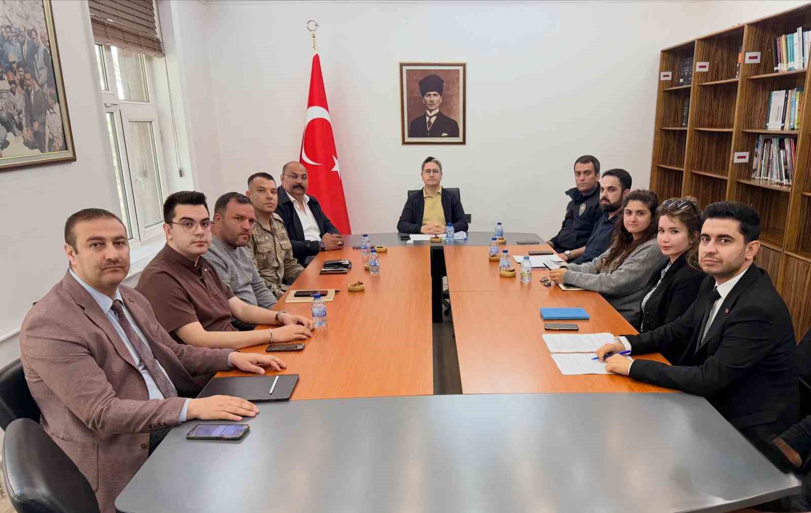 Kemaliye’de 19 Mayıs hazırlıkları değerlendirildi