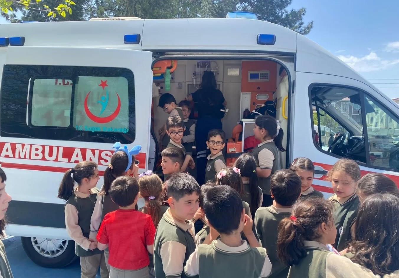 Erzincan’da miniklere "Sağlıklı Gelecek" eğitimi