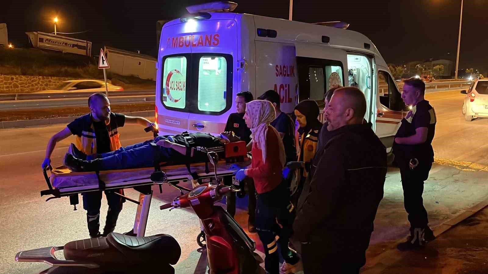 Antakya&rsquo;da trafik kazası: 2 yaralı

