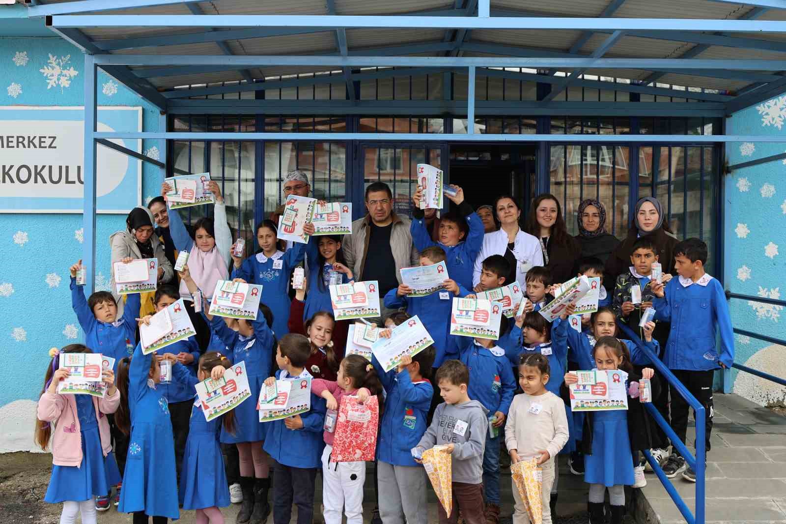 Bayburt’ta öğrencilere sağlık bilinci kazandırılıyor