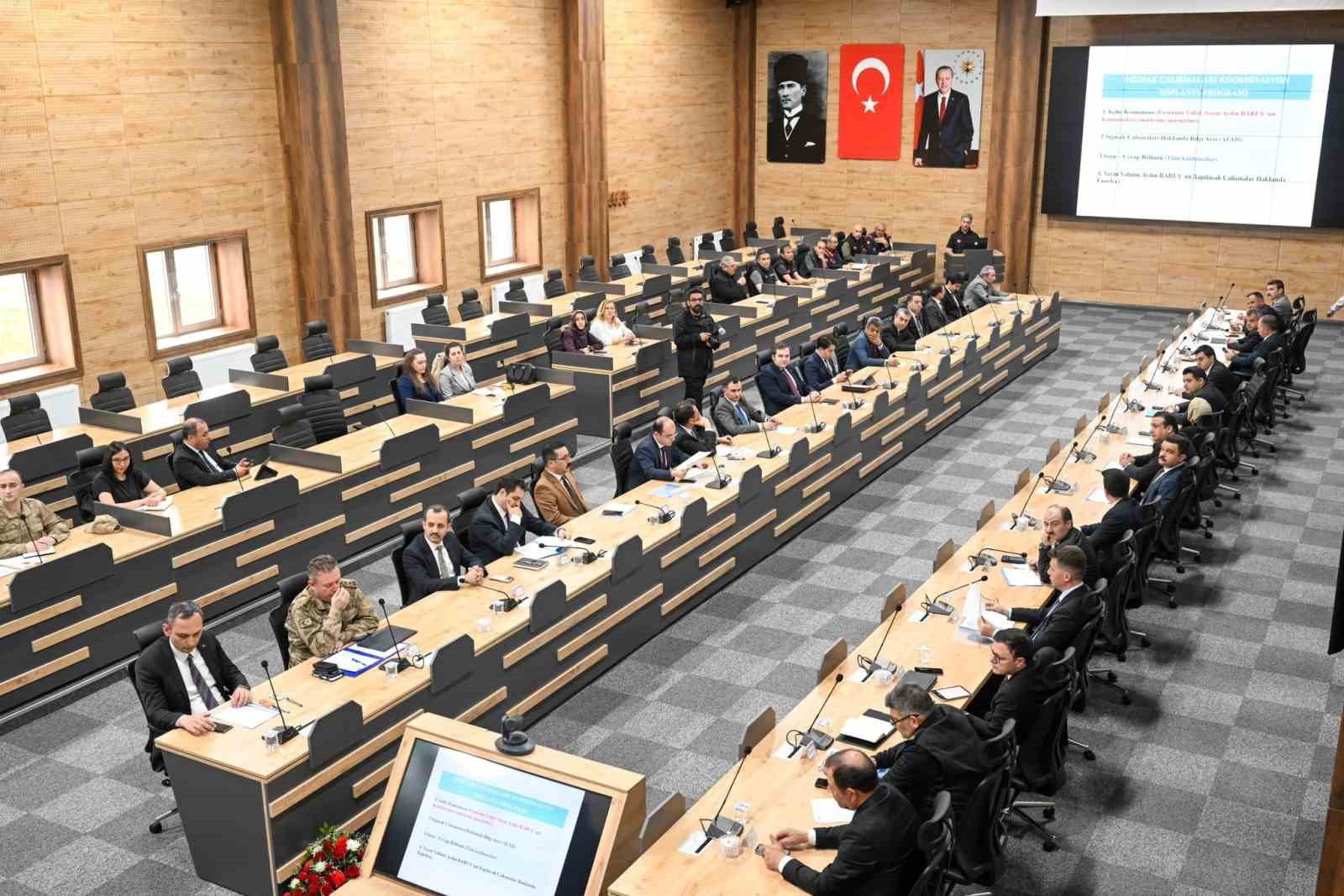 Erzurum’da sığınaklar masaya yatırıldı