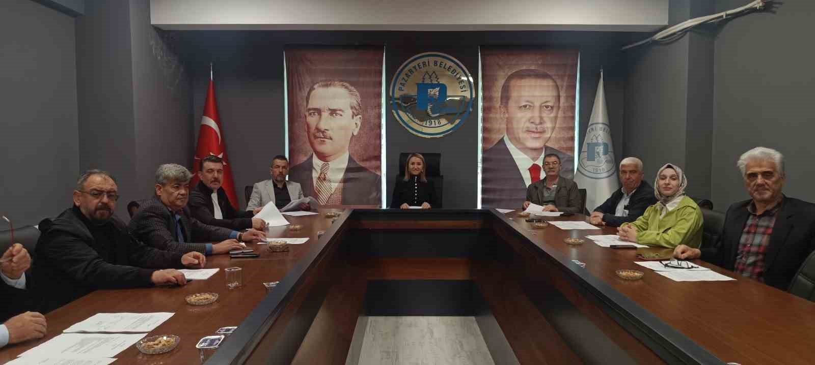 Pazaryeri Belediyesi Mayıs Ayı Meclis Toplantısı gerçekleştirildi