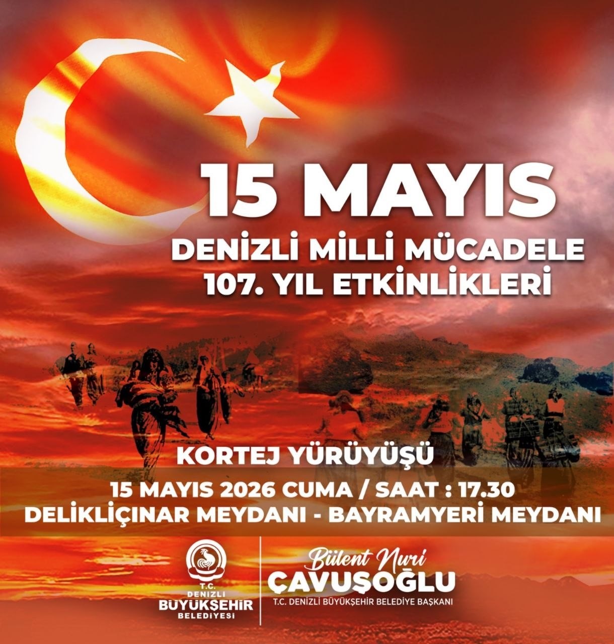 Denizli 19 Mayıs coşkusunu &ccedil;eşitli etkinliklerle yaşayacak
