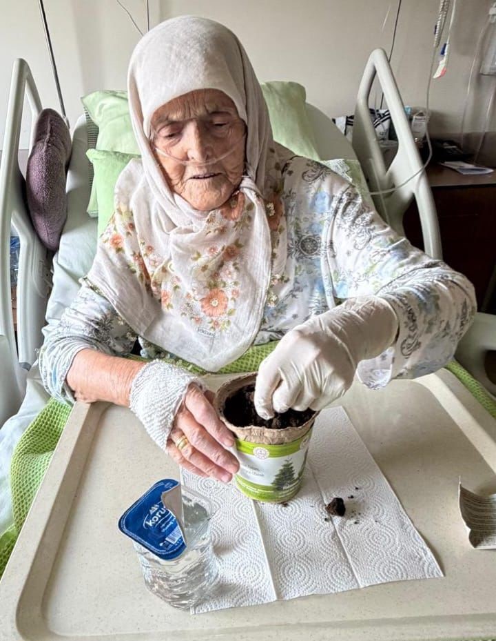 Palyatif servis hastaları geleceğe nefes oldu
