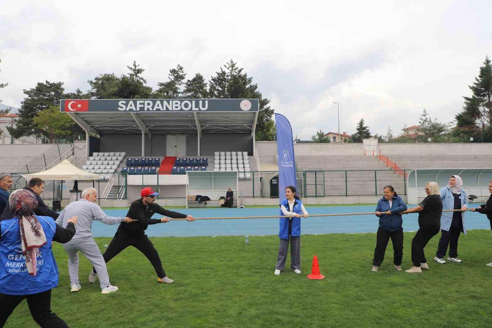 Safranbolu&rsquo;da "Spor Aşkı Engel Tanımaz" şenliği coşkusu
