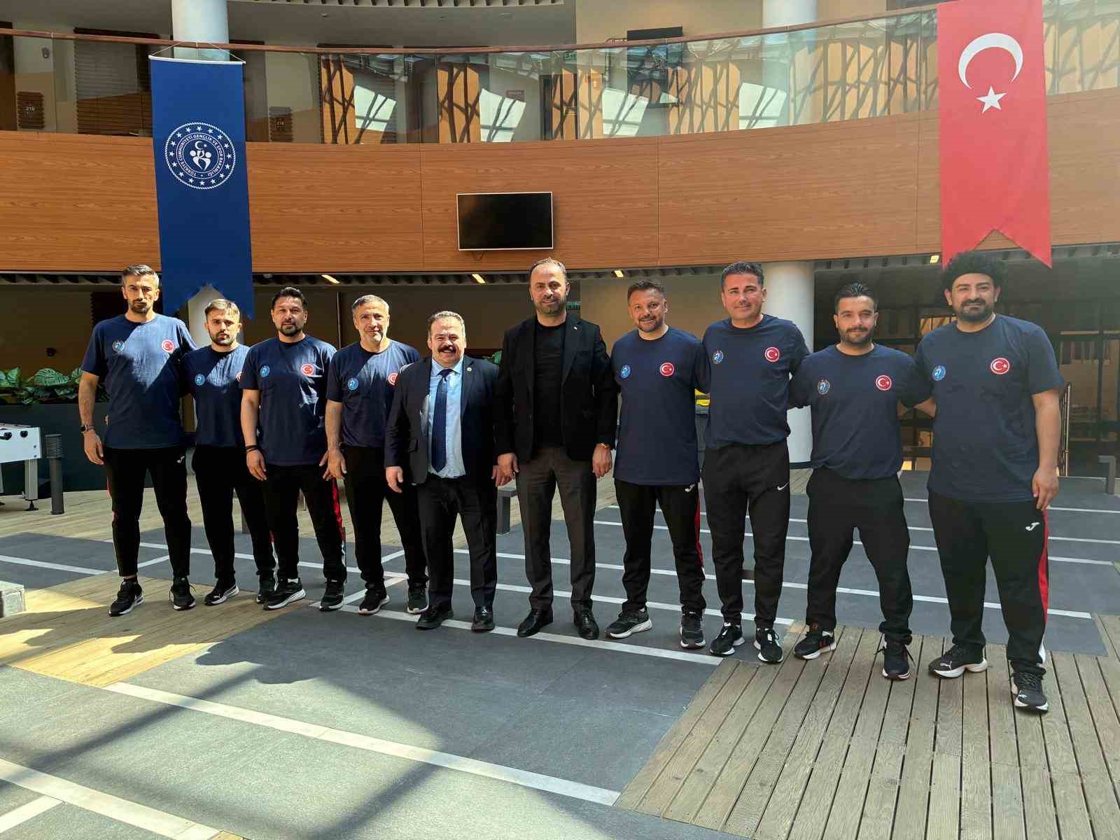 İşitme Engelliler U23 Milli Takımı, son kampını Riva&rsquo;da yaptı
