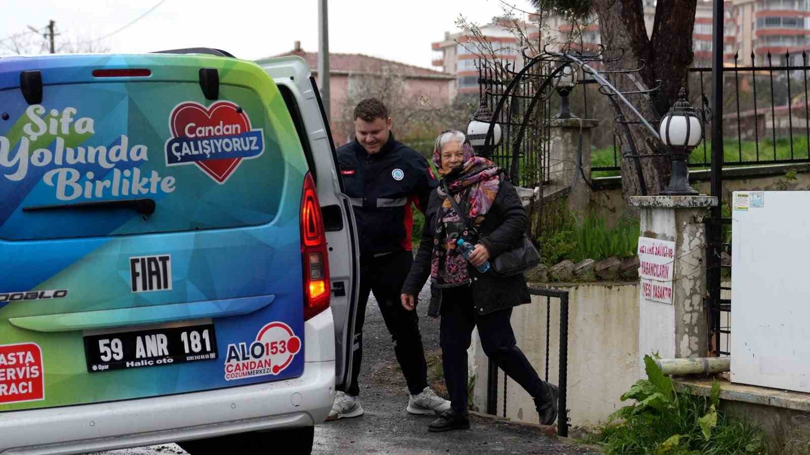 B&uuml;y&uuml;kşehir&rsquo;den şifa yolunda bin 110 hastaya &uuml;cretsiz ulaşım desteği
