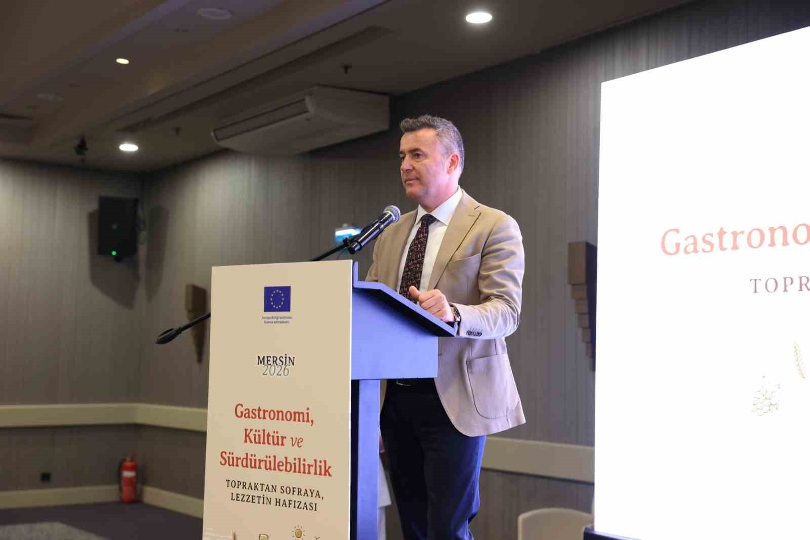 MTSO Başkanı &Ccedil;akır: "Mersin&rsquo;i gastronomiyle daha g&uuml;&ccedil;l&uuml; &ouml;ne &ccedil;ıkarabiliriz"
