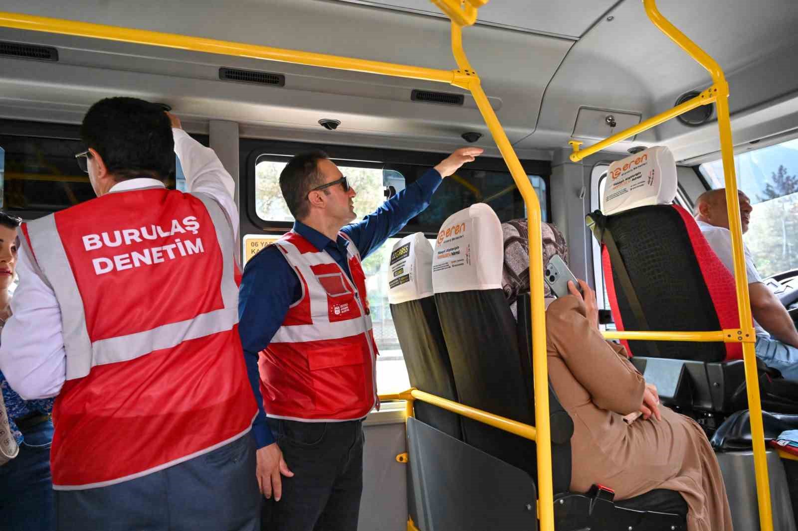 Bursa’da toplu taşıma araçlarına klima denetimi