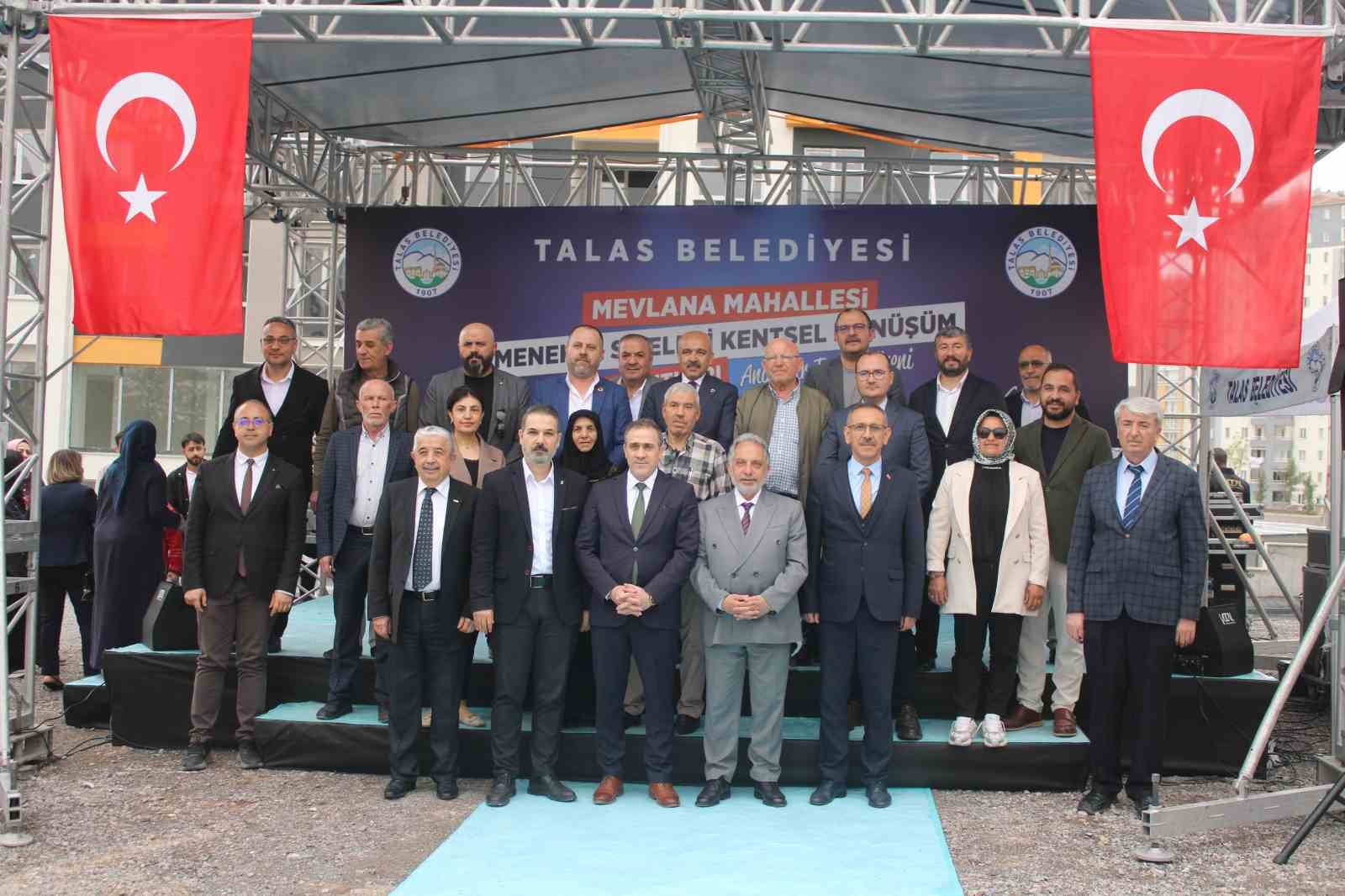Talas’ta 60 aile yeni evlerine kavuştu