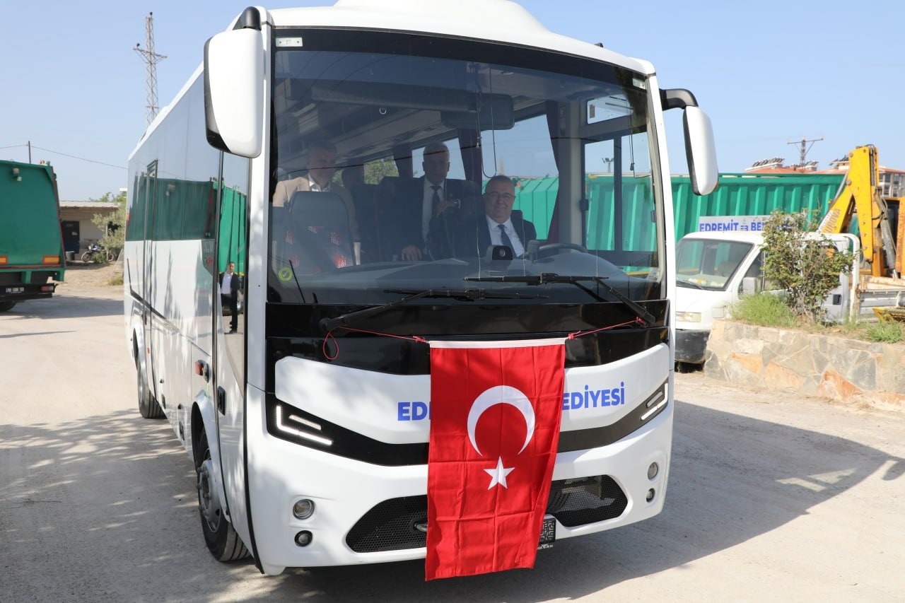 Edremit Belediyesi g&uuml;&ccedil;leniyor

