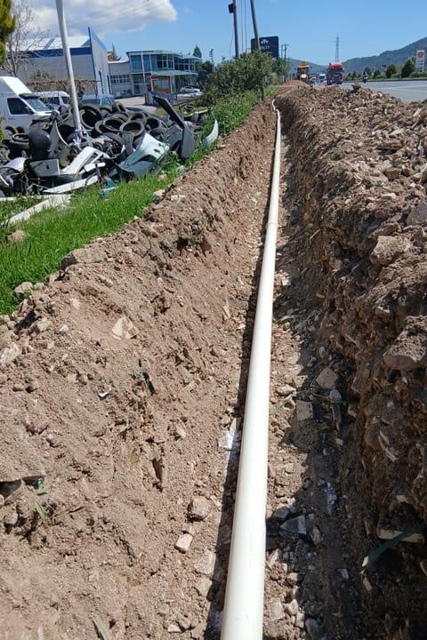 Menteşe&rsquo;de i&ccedil;me suyu şebeke hatları yenileniyor
