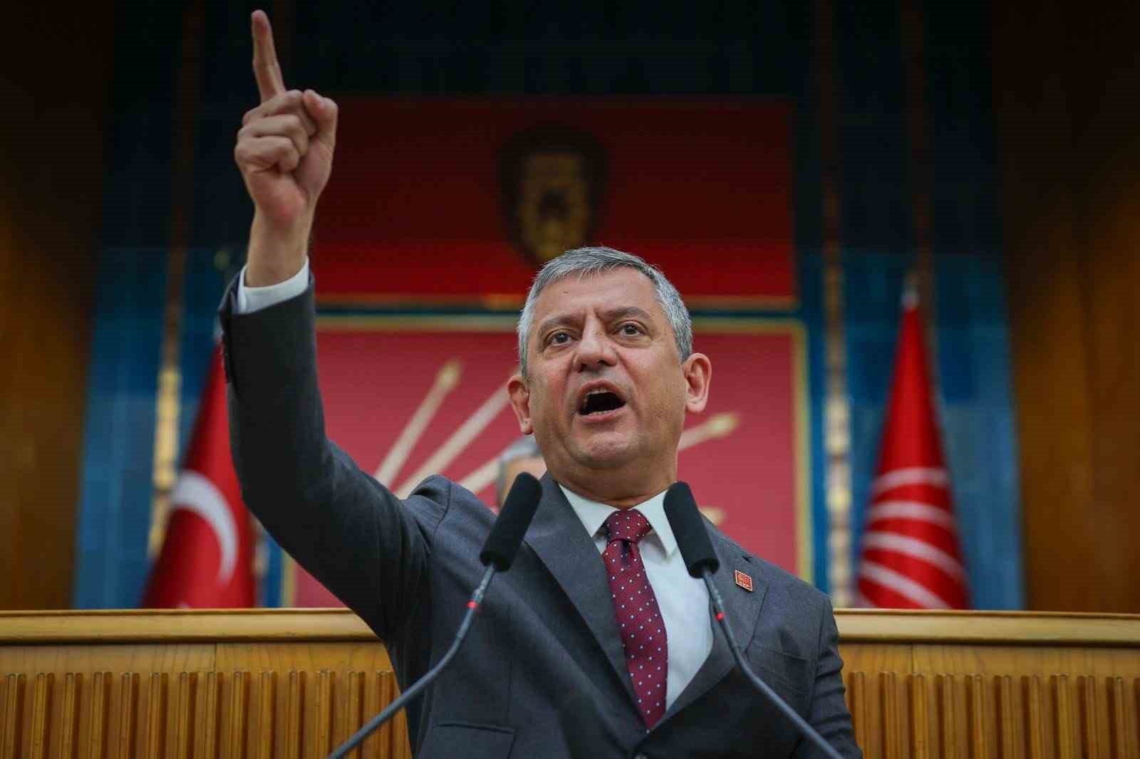 CHP Genel Başkanı &Ouml;zel: "T&uuml;rkiye&rsquo;de gıda enflasyonu d&uuml;nyanın 17 katı"
