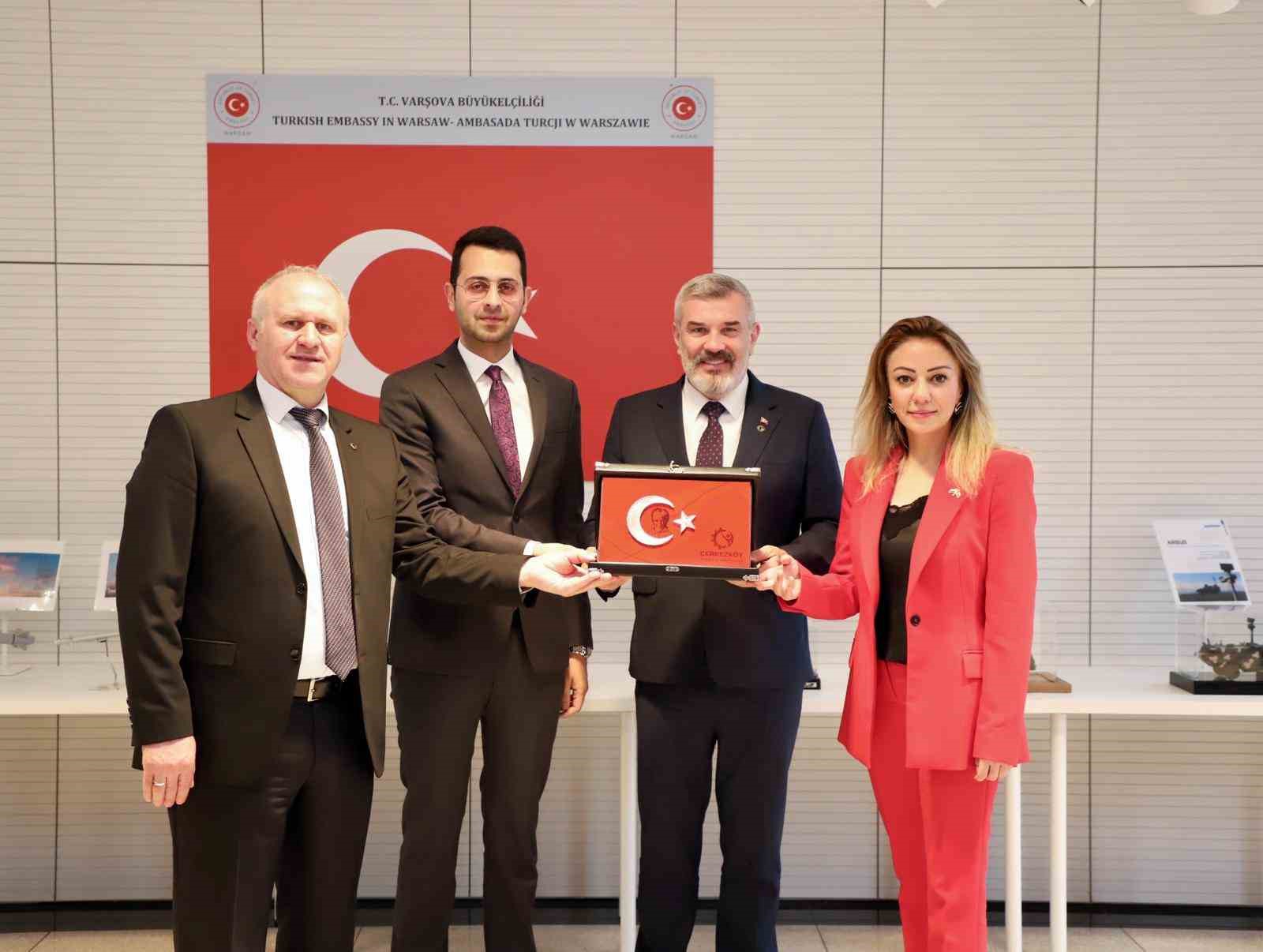 &Ccedil;erkezk&ouml;y Ticaret ve Sanayi Odası heyeti, Polonya Varşova&rsquo;da
