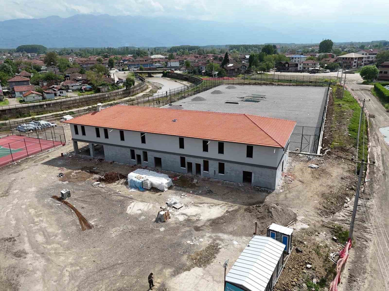 19 Mayıs Spor Kampüsü hızla yükseliyor