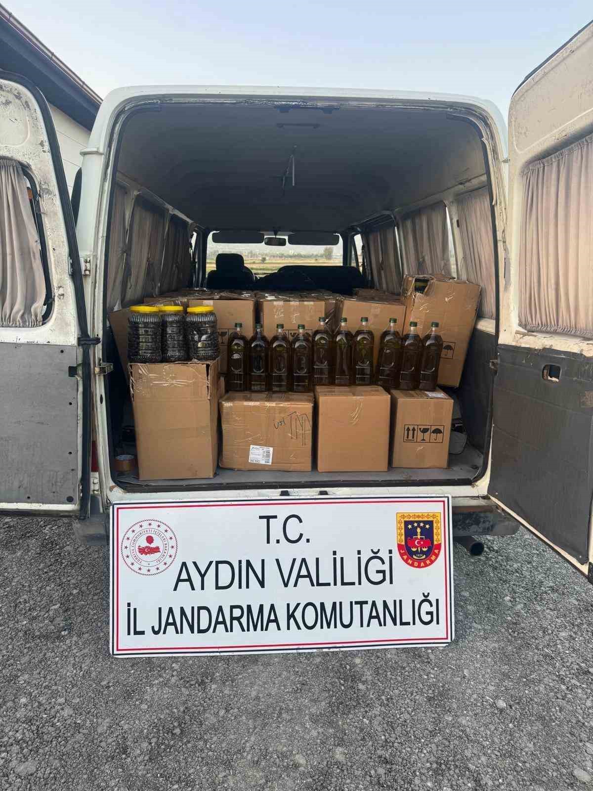 Aydın’da 2 milyon 400 bin TL değerinde taklit zeytinyağı ele geçirildi