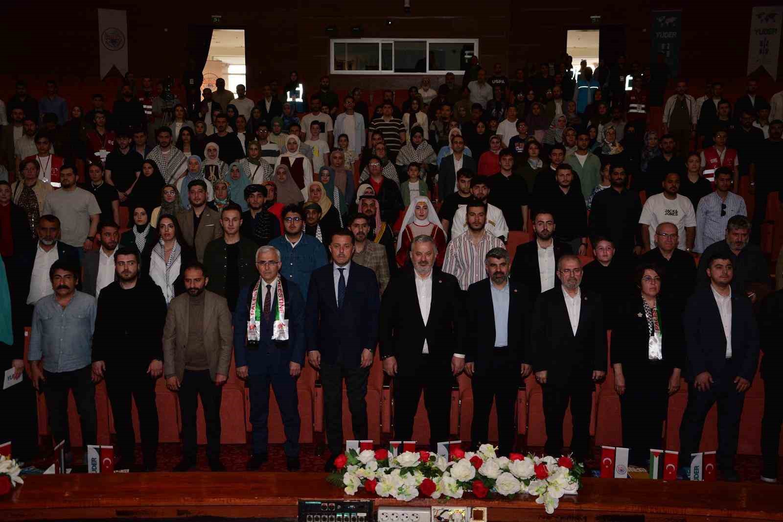 &rsquo;Filistin Vicdan Buluşması&rsquo; etkinliği d&uuml;zenlendi
