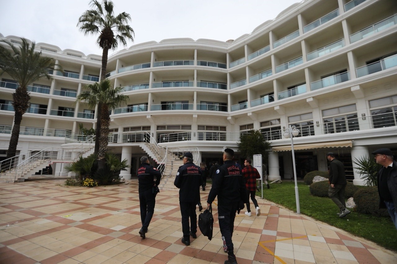 Marmaris  otelleri yangın y&ouml;netmeliğine hazır
