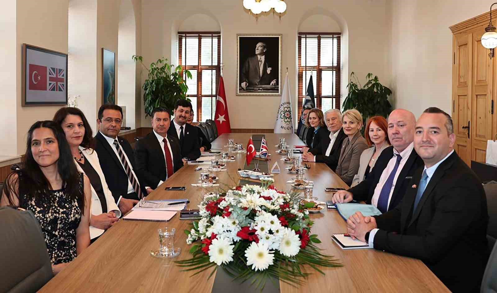 Başkan Aras, İngiltere B&uuml;y&uuml;kel&ccedil;isi Morris&rsquo;i ağırladı
