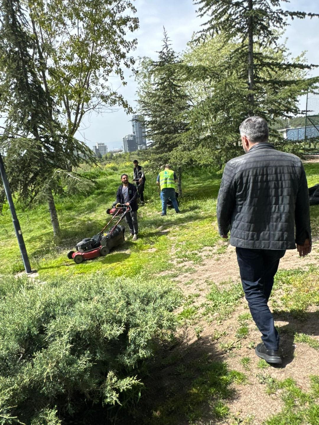 Ankara yeşil alanları ile yaz aylarına hazırlanıyor
