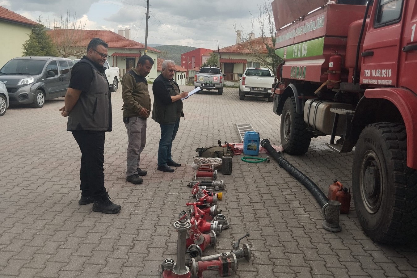 Bolu&rsquo;da yangın s&ouml;nd&uuml;rme ara&ccedil;ları zorlu sezon &ouml;ncesi denetimden ge&ccedil;ti

