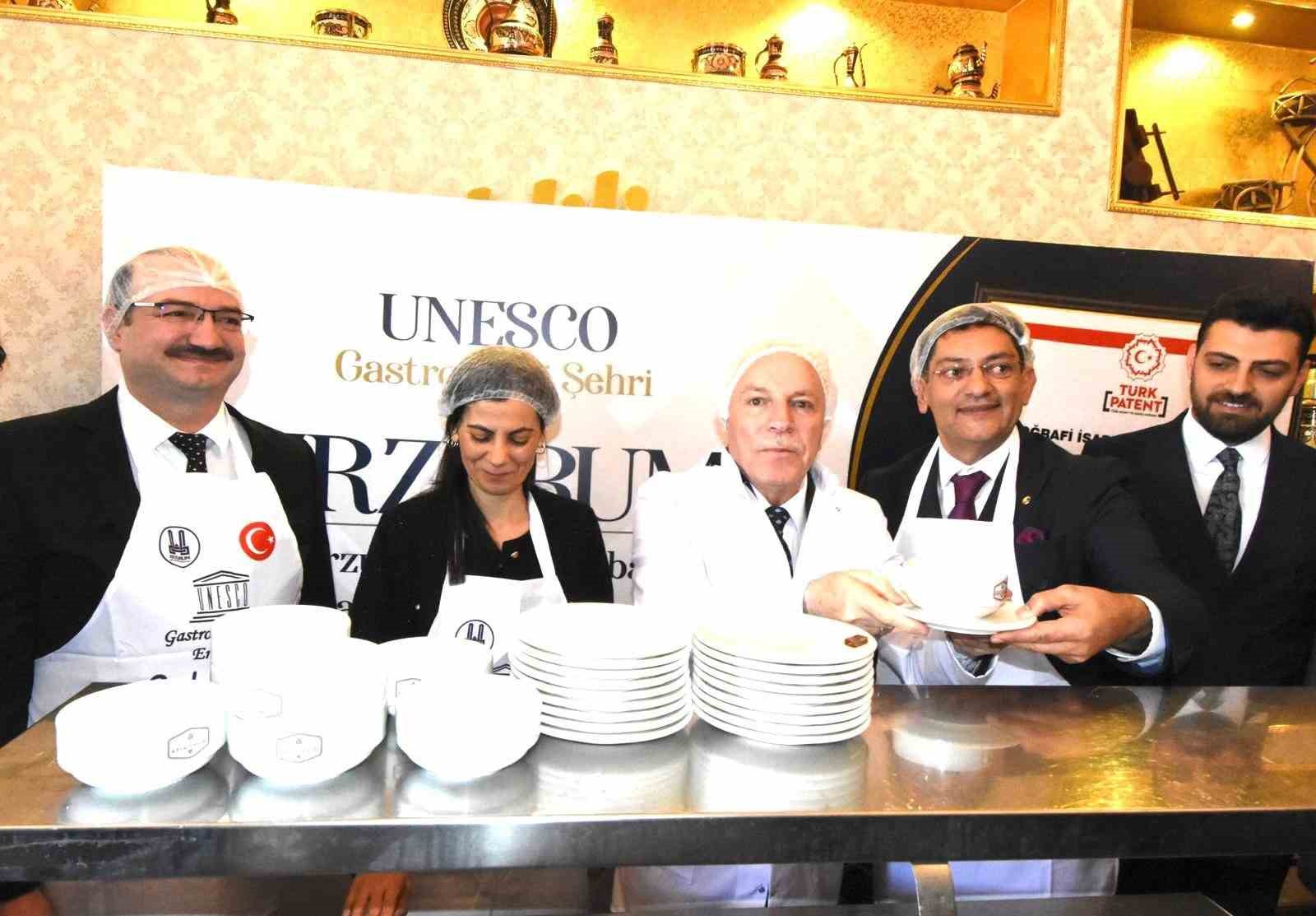 Coğrafi işaret alan Erzurum ’paça çorbası’ tanıtıldı